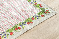 TOVAGLIA 12P BERRIES 140X240 Tellini S.r.l. Ingrosso Abbigliamento